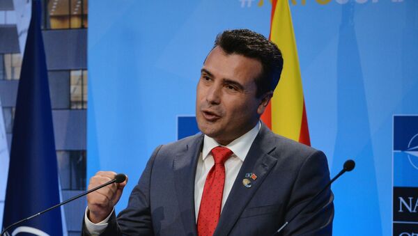 North Macedonian Prime Minister Zoran Zaev - Sputnik International