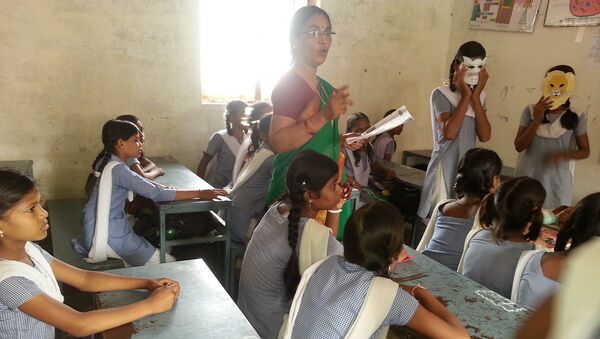 Girls School Madhavganj Sherpura, MP - Sputnik International