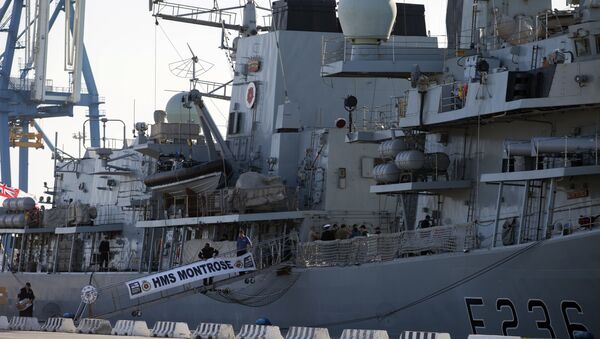  British warship HMS Montrose - Sputnik International