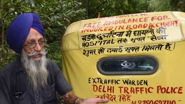 Harjinder Singh, the 76-Year-Old Sikh - Sputnik International