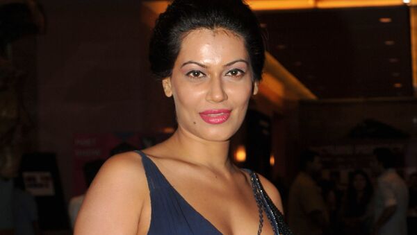 Indian actress Payal Rohatgi attends the fifth day of Lakme Fashion Week (LFW) Winter/Festive 2012 in Mumbai on August 7, 2012 - Sputnik International