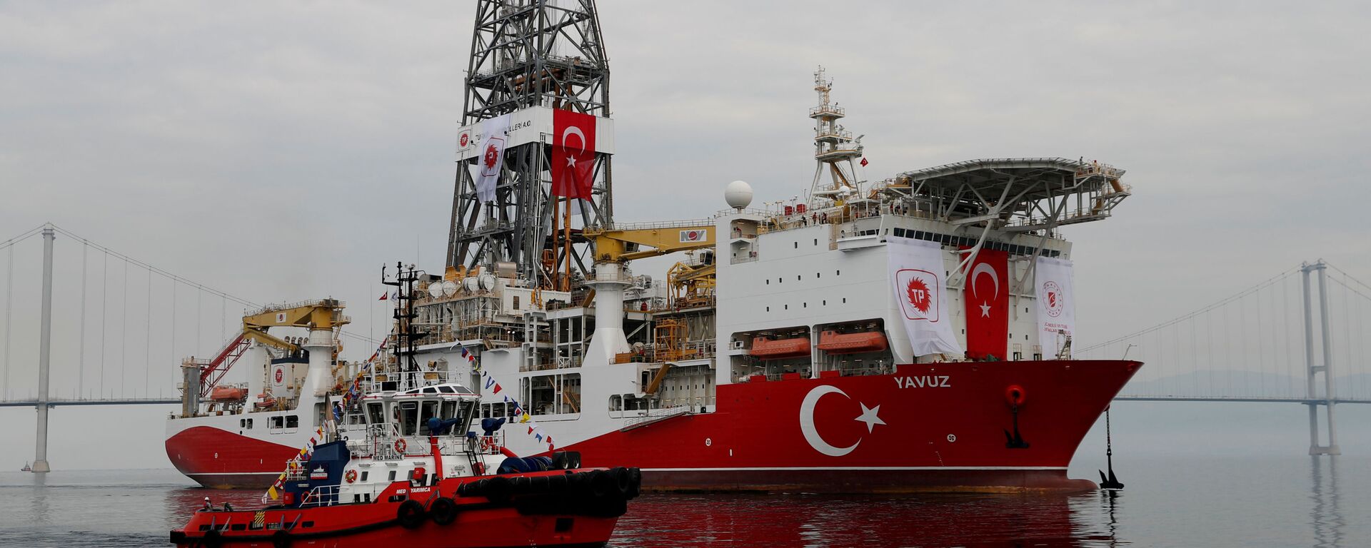 Turkish drilling vessel Yavuz - Sputnik International, 1920, 19.10.2021