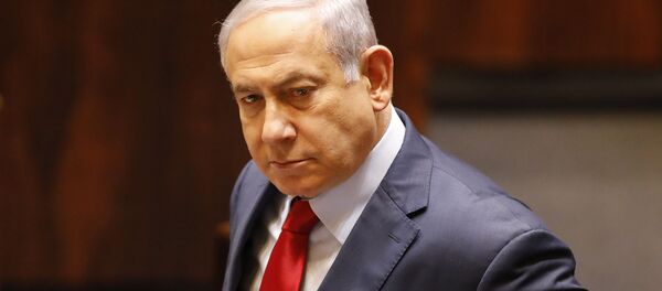 Israeli Prime Minister Benjamin Netanyahu before voting in the Knesset, Israel's parliament in Jerusalem, Wednesday, May 29, 2019 Israeli Prime Minister Benjamin Netanyahu before voting in the Knesset, Israel's parliament in Jerusalem, Wednesday, May 29, 2019 - Sputnik International