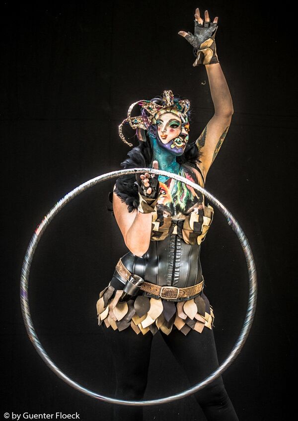 A model at the 2019 World Bodypainting Festival. - Sputnik International