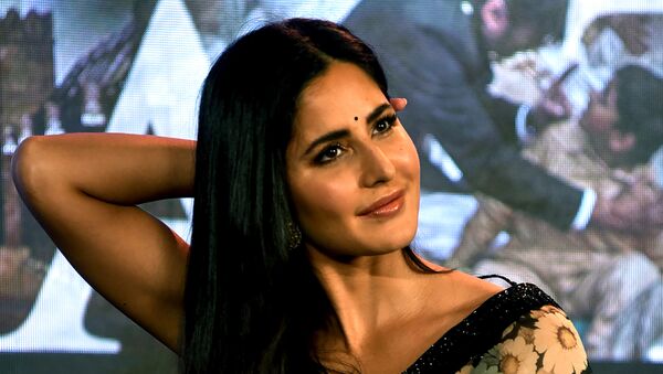 Indian Bollywood actress Katrina Kaif looks on as she attends the launch of her upcoming Hindi film 'Bharat' in Mumbai on May 17, 2019 - Sputnik International