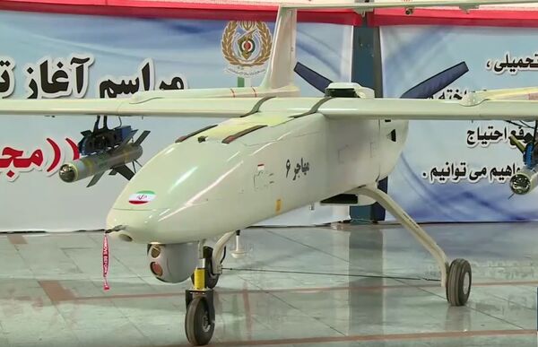 Iran: Scores of Domestically-Made Combat Drones Enter Service With IRGC Naval Fleet Iran: Scores of Domestically-Made Combat Drones Enter Service With IRGC Naval Fleet - Sputnik International