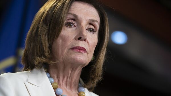 Speaker of the House Nancy Pelosi, D-Calif., holds a news conference on Capitol Hill in Washington, Wednesday, July 17, 2019 - Sputnik International