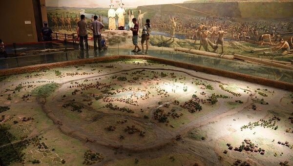 Model of Liangzhu Ancient City in Hangzhou - Sputnik International
