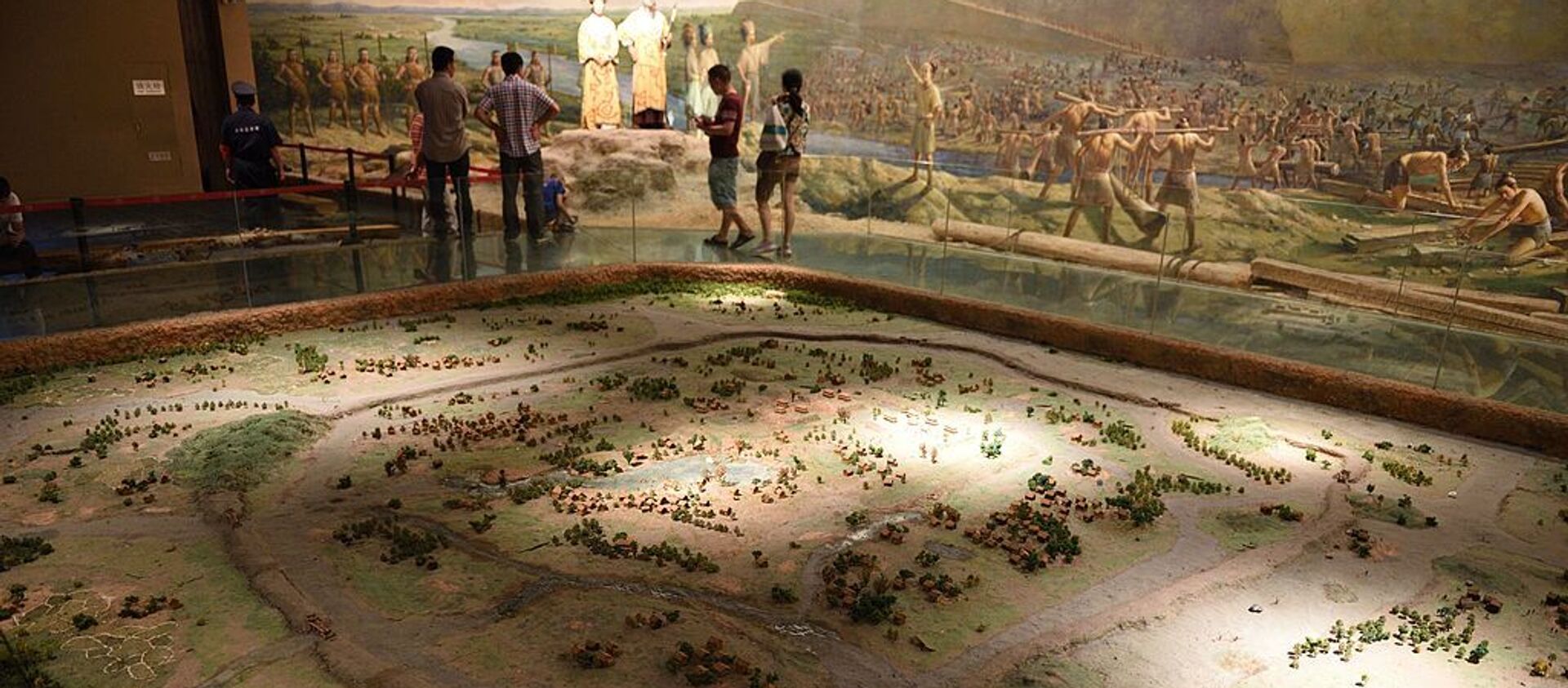 Model of Liangzhu Ancient City in Hangzhou - Sputnik International, 1920, 19.07.2019