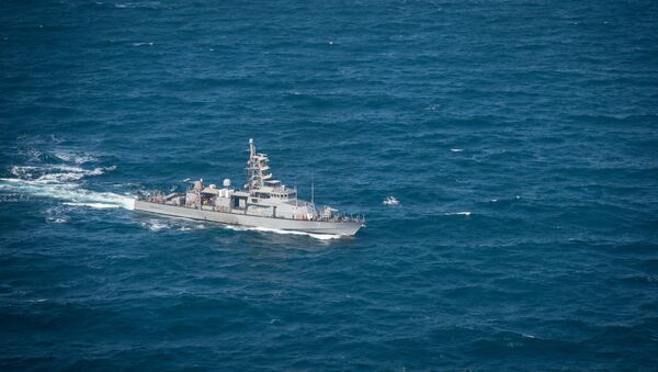 Patrol craft USS Squall (PC 7) as it transits in the Gulf acting (File) - Sputnik International