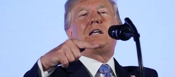 U.S. President Donald Trump addresses Turning Point USA's Teen Student Action Summit in Washington, U.S., July 23, 2019 - Sputnik International
