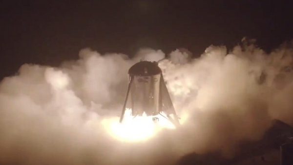 SpaceX’s Starhopper Takes Leap For The First Time - Sputnik International