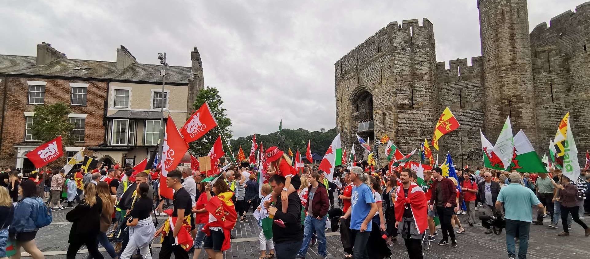 Rally for Independent Wales. Caernarfon, 27 July 2019 - Sputnik International, 1920, 27.07.2019