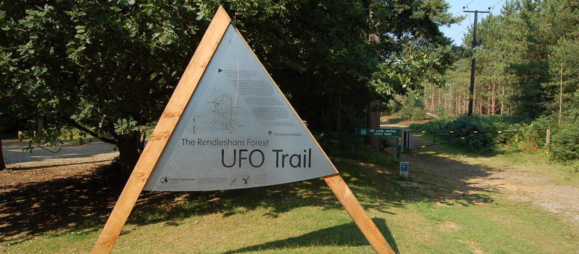 Beginning of the Rendlesham Forest UFO Trail - Sputnik International, 1920, 06.05.2021