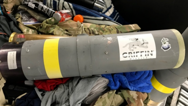 US Air Force Member Has Souvenir Missile Launcher Confiscated at Airport (Photo) - Sputnik International