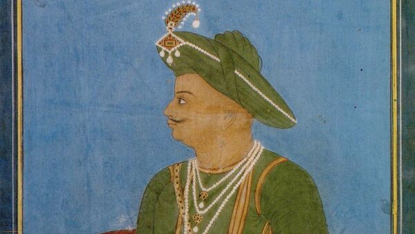  Portrait of Tipu Sultan by an anonymous Indian artist in Mysore, ca. 1790–1800 - Sputnik International