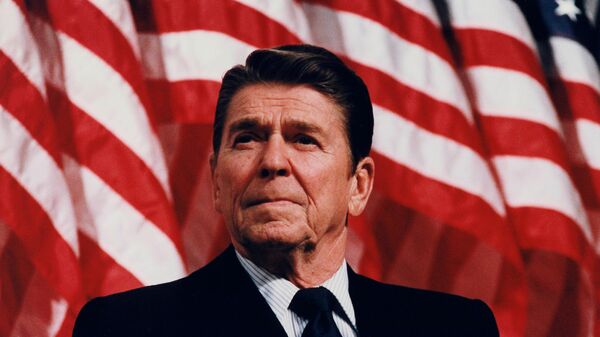 President Reagan speaking at a Rally for Senator Durenberger in Minneapolis, Minnesota - Sputnik International