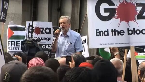 Rage Against Israel, London Demo: Jeremy Corbyn MP - Sputnik International