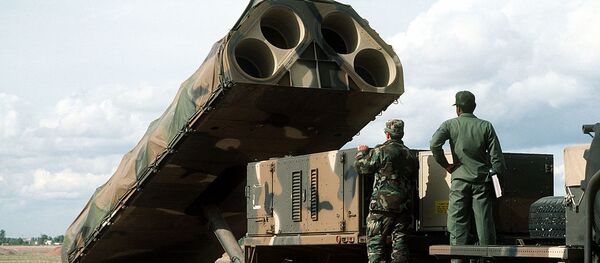 A launching unit for BGM-109G Gryphon missiles A launching unit for BGM-109G Gryphon missiles - Sputnik International