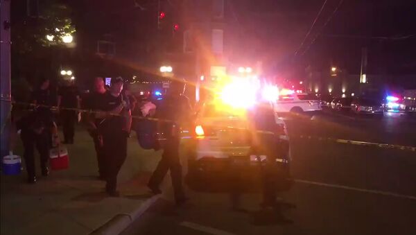 Photo from the Twitter account of Derek Myers a site of a mass shooting in Dayton, Ohio - Sputnik International