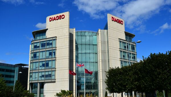 A picture taken on August 22, 2014 shows the exterior of the headquarters of British multinational drinks company, Diageo, in west London - Sputnik International