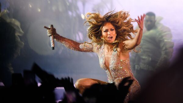 American singer Jennifer Lopez performs during her concert at VTB Arena Stadium in Moscow, Russia - Sputnik International