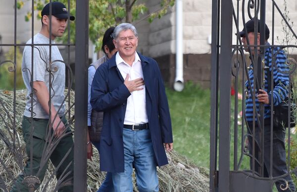 Ex-Kyrgyz President Atambayev Detained - Former Leader's Supporters Ex-Kyrgyz President Atambayev Detained - Former Leader's Supporters - Sputnik International