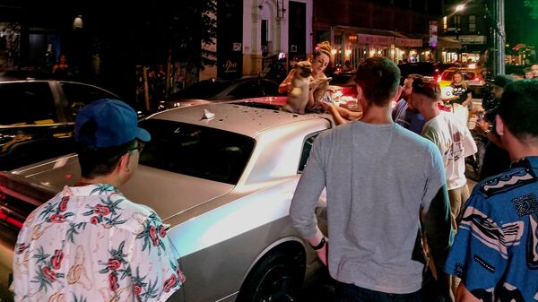 French Bulldog Survives 6-Story Fall After Crashing Through Car’s Sunroof (Photos) - Sputnik International