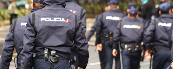 Members of Spain's national police - Sputnik International