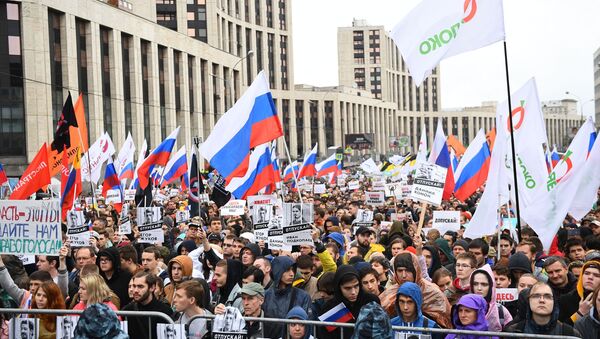 Moscow Protests - Sputnik International
