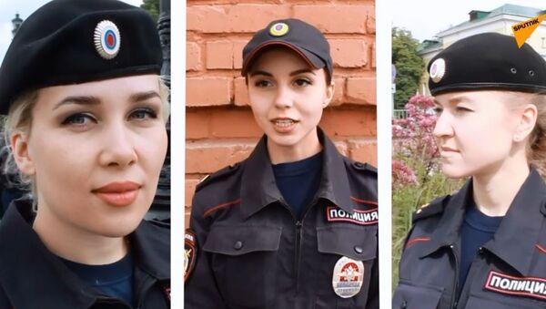 Russian police beauties - Sputnik International