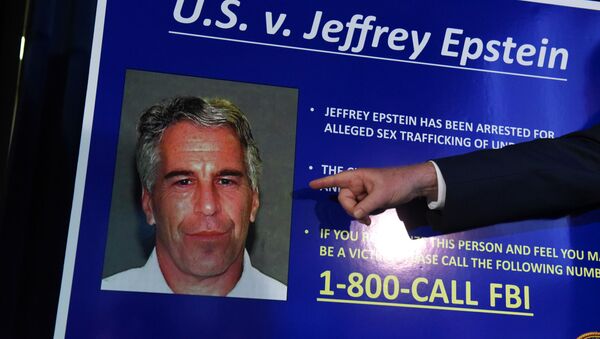 NEW YORK, NY - JULY 08: US Attorney for the Southern District of New York Geoffrey Berman announces charges against Jeffery Epstein on July 8, 2019 in New York City.  - Sputnik International