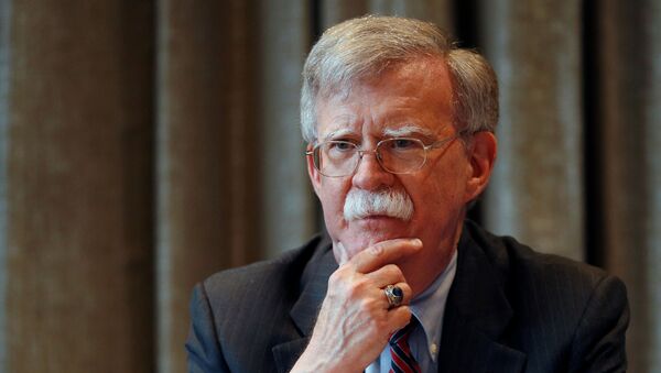 US National Security Advisor, John Bolton, meets with journalists during a visit to London, Britain August 12, 2019.  - Sputnik International