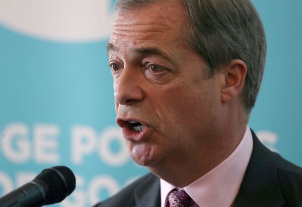 Nigel Farage in Secret Talks With Boris Johnson to Form United Front Against 'Ragbag Alliance' - Reports Nigel Farage in Secret Talks With Boris Johnson to Form United Front Against 'Ragbag Alliance' - Reports - Sputnik International
