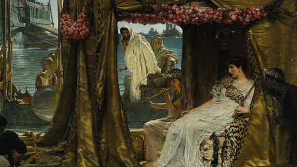 The Meeting of Antony and Cleopatra by Lawrence Alma-Tadema  - Sputnik International