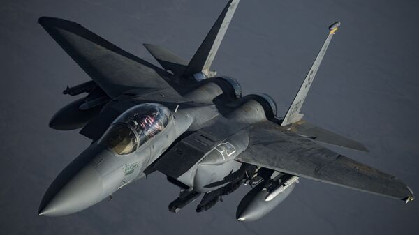 A U.S. F-15E Strike Eagle - Sputnik International