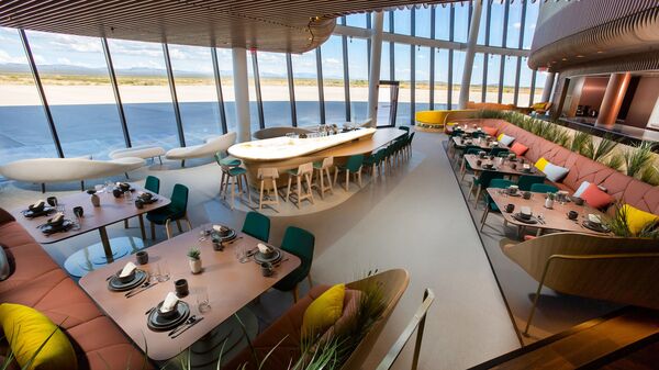 Virgin Galactic Unveils ‘Spaceport America’ Terminal in New Mexico Desert (Photos) Virgin Galactic Unveils ‘Spaceport America’ Terminal in New Mexico Desert (Photos) - Sputnik International