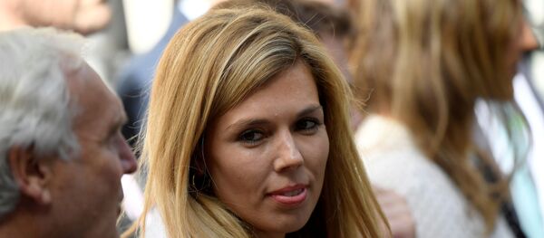Boris Johnson's girlfriend, Carrie Symonds, is seen outside Downing Street in London, Britain July 24, 2019. - Sputnik International