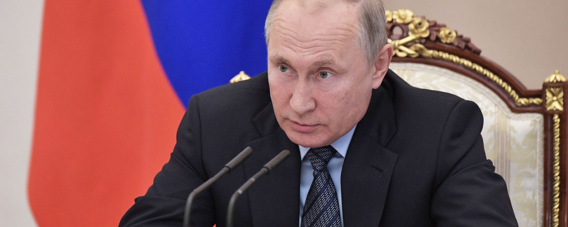 Russian President Vladimir Putin chairs a meeting at the Kremlin in Moscow, Russia, file photo. - Sputnik International, 1920, 21.09.2022