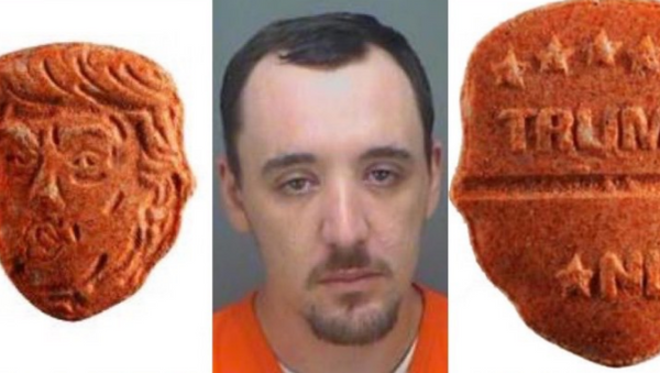 US Man Charged For Possessing Orange, Trump-Shaped Ecstasy Pills - Sputnik International