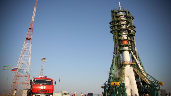 Soyuz-2.1a carrier rocket is being prepared to be launched - Sputnik International
