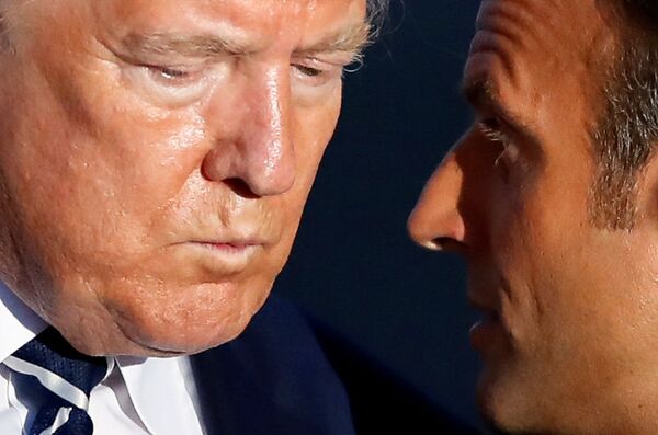 Trump Says He OK'd Zarif's Surprise G7 Trip Amid Reports He Was 'Blindsided' by Macron's 'Covert' Invite Trump Says He OK'd Zarif's Surprise G7 Trip Amid Reports He Was 'Blindsided' by Macron's 'Covert' Invite - Sputnik International