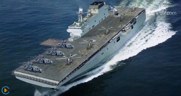 Photos: China’s Next Amphibious Assault Ship Nearing Completion Photos: China’s Next Amphibious Assault Ship Nearing Completion - Sputnik International