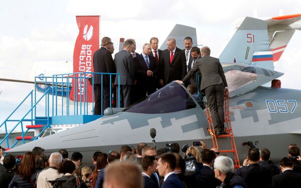 Russia Hopes Su-35 and Su-57 Could Interest Turkey Amid F-35 Row With US Russia Hopes Su-35 and Su-57 Could Interest Turkey Amid F-35 Row With US - Sputnik International