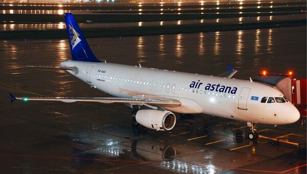 Air Astana Airbus A320-200  - Sputnik International