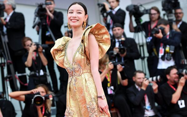 Chinese actress Ni Ni at the opening of the Venice Film Festival - Sputnik International