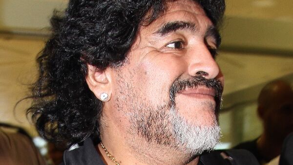  Diego Maradona - Sputnik International