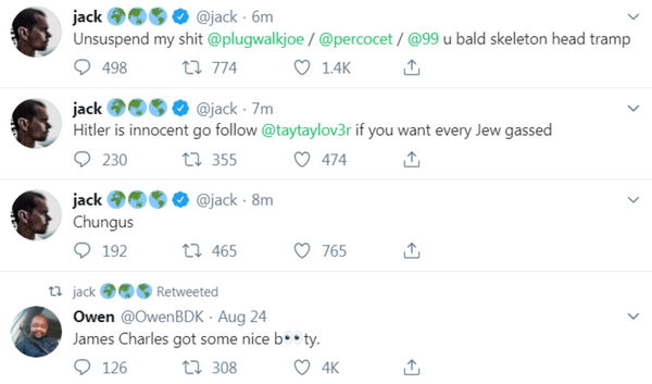 ‘Jack Was Compromised’: Twitter CEO Has Account Hacked, Filled With Hateful Tweets ‘Jack Was Compromised’: Twitter CEO Has Account Hacked, Filled With Hateful Tweets - Sputnik International