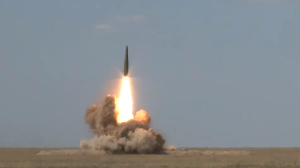 Iskander missile launch, Kapustin Yar, Russia, August 2019 - Sputnik International