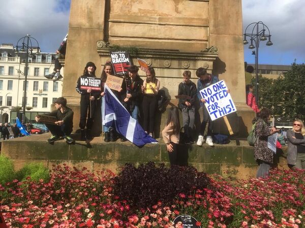‘Stop the Coup Coup Kachoo!’: Glasgow Protesters Rally Against Prorogation ‘Stop the Coup Coup Kachoo!’: Glasgow Protesters Rally Against Prorogation - Sputnik International